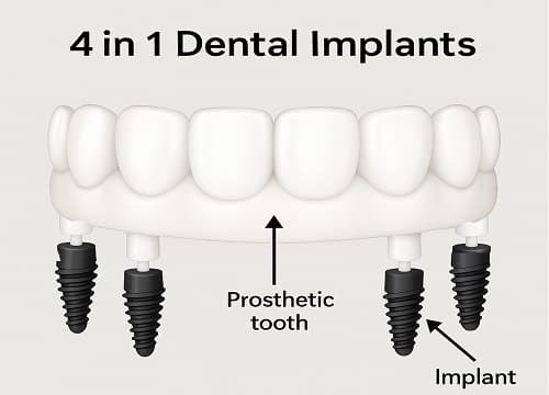 4 in 1 Dental Implants