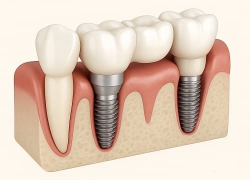 4 Tooth Implant Bridge Cost UK