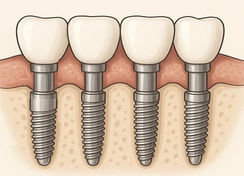 4 Front Teeth Implants Cost